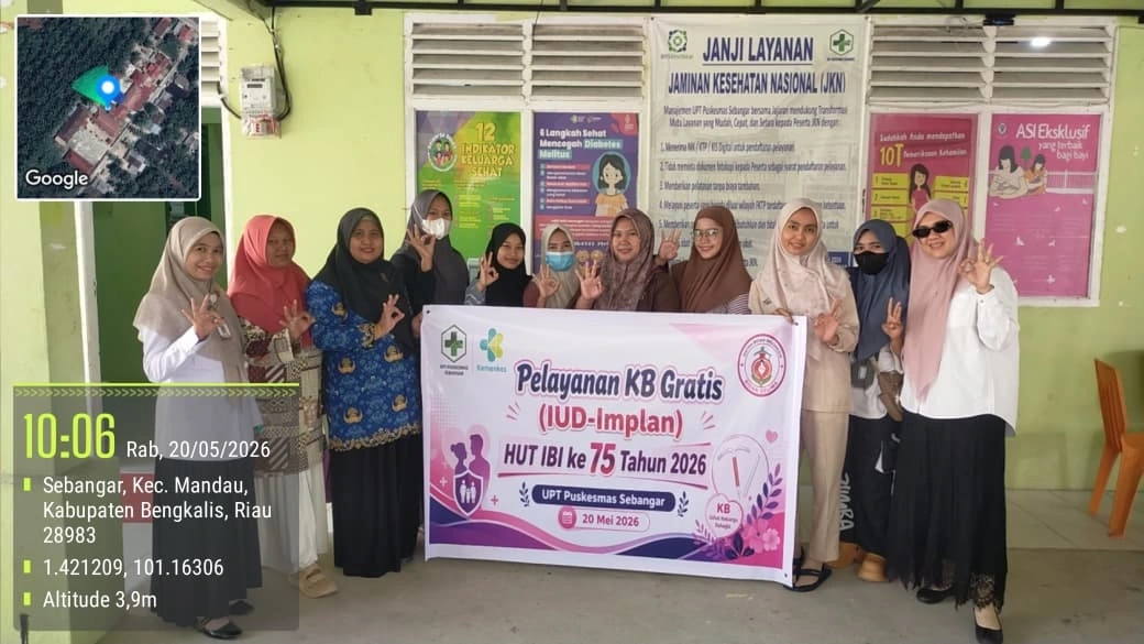 Kegiatan KB Gratis UPT Puskesmas Sebangar